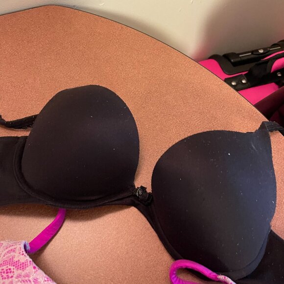 BUNDLE OF THREE high quality Victoria's Secret Demi Bras 32C 32D 34C - Picture 12 of 16